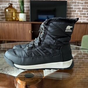 Sorel Whitney II Short Lace Waterproof Snow Boots NL3820-010 Womens 7.5